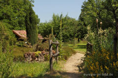 Rundweg im Schlossgarten von Oud-Valkenburg