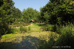 Teich im Schlossgarten von Oud-Valkenburg