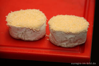 Zubereitung Ziegenkäse mit Zwiebelmus